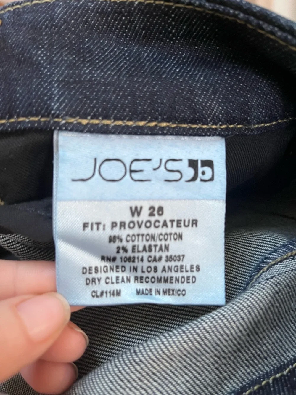Joe’s Provocateur Beatrice Denim size 26 (4) - Picture 9 of 11